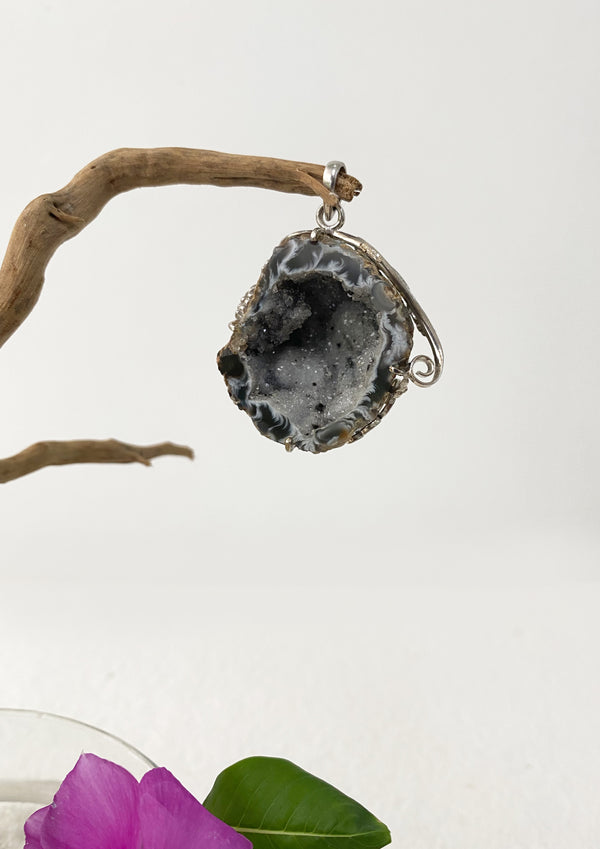 Rutilated Quartz Druzy