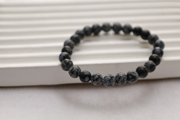 Snowflakes Obsidian