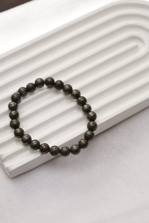 Pyrite Bracelet 10mm