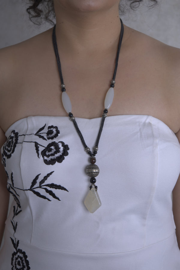 Moonstone & Toumanline Necklace